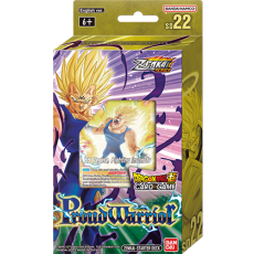 DRAGON BALL SCG SD22 Zenkai Series Proud  Warrior Starter Deck